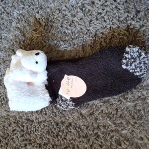 NWT Legale slipper socks